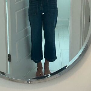 J. Crew Dark Blue, high rise, Ankle Jeans
